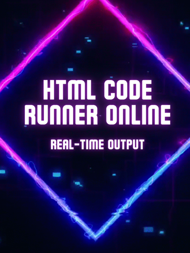 HTML Code Runner Online – Run & Test Your HTML Instantly!